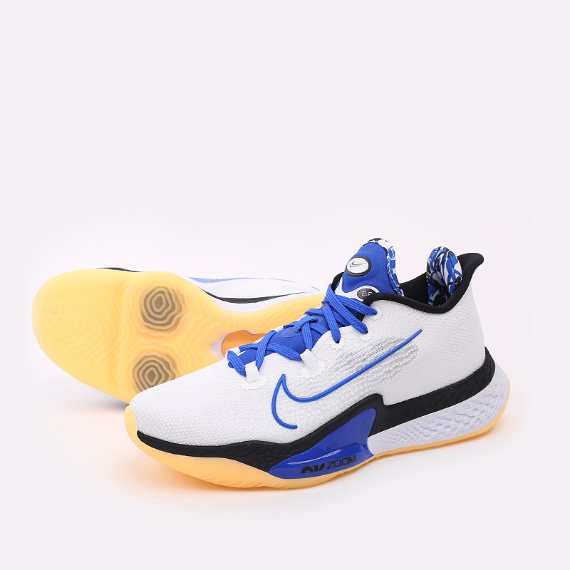  белые баскетбольные кроссовки Nike Air Zoom BB NXT DB9990-100 - цена, описание, фото 4